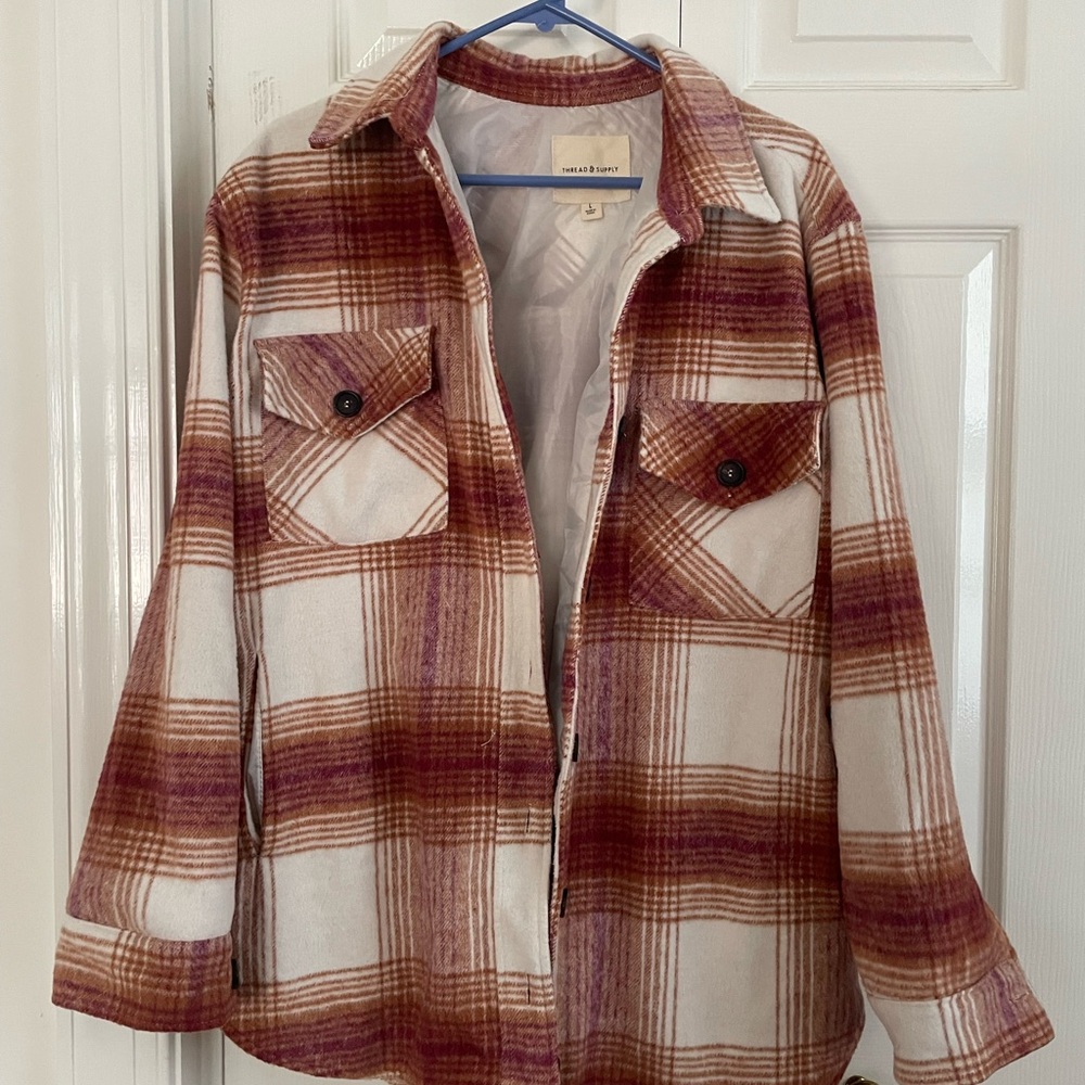 Thread & Supply flannel jacket